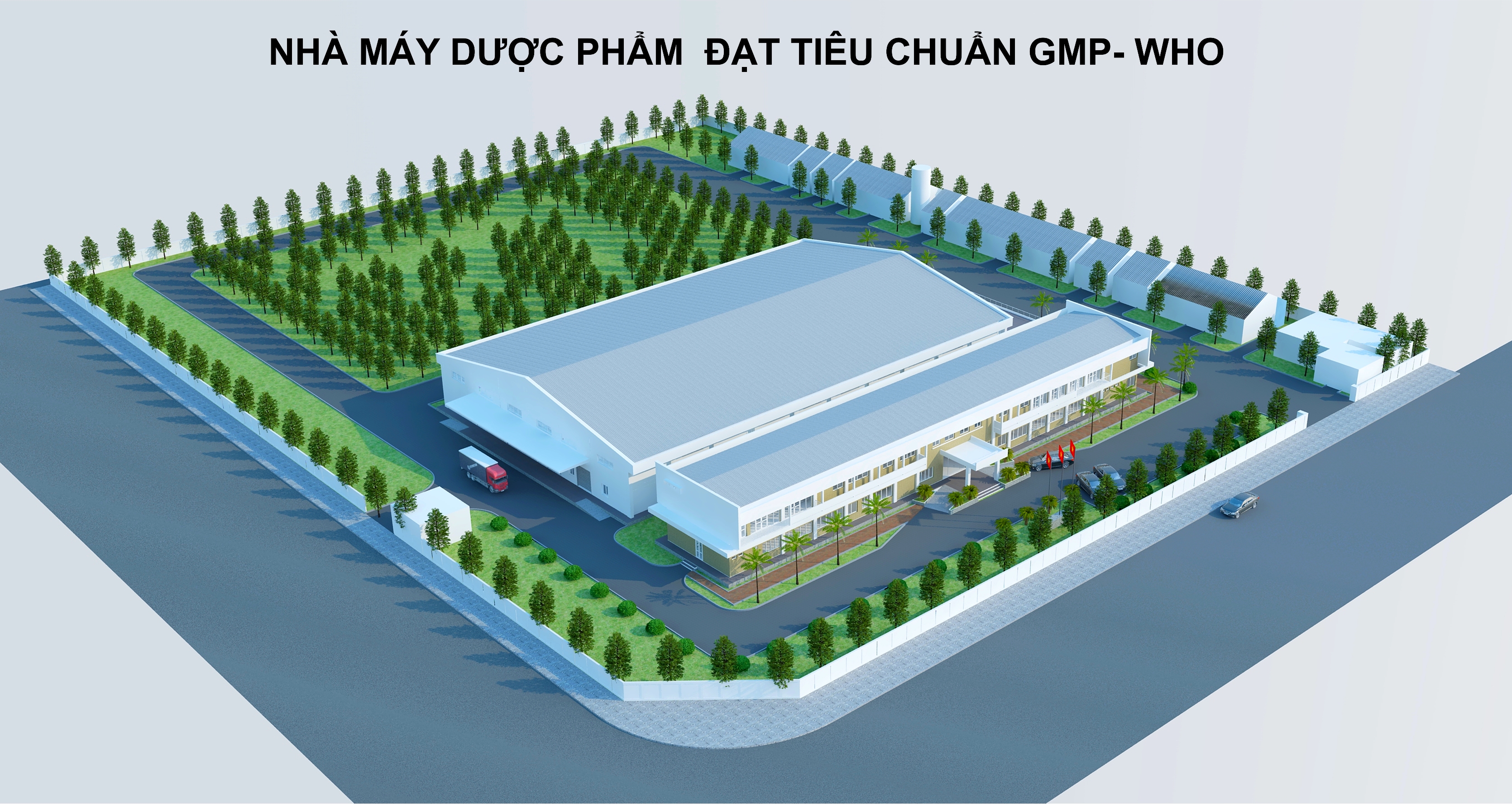 PHARMACEUTICAL PLANT REACH GMP-WHO STANDARDS
