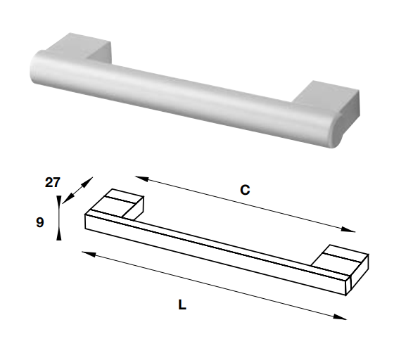 TAY NẮM NHÔM - HAFELE